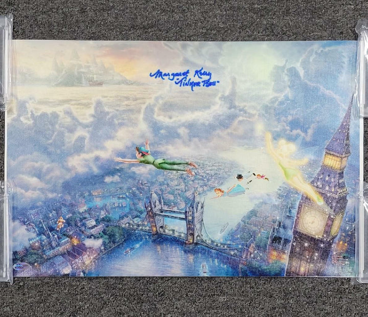 Margaret Kerry "Tinker Bell" signed 12x18 Canvas Photo Peter Pan ~ OC Hologram