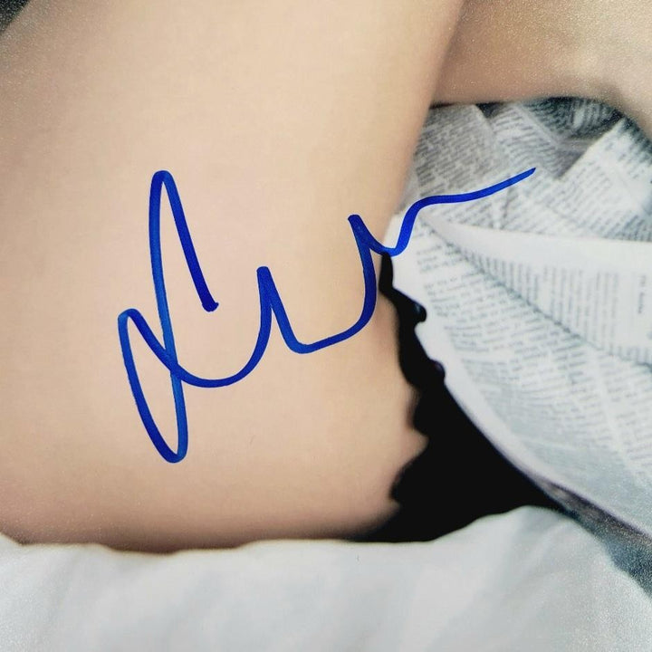 Sienna Miller signed 11x14 photo autograph Hot Sexy ~ Beckett BAS