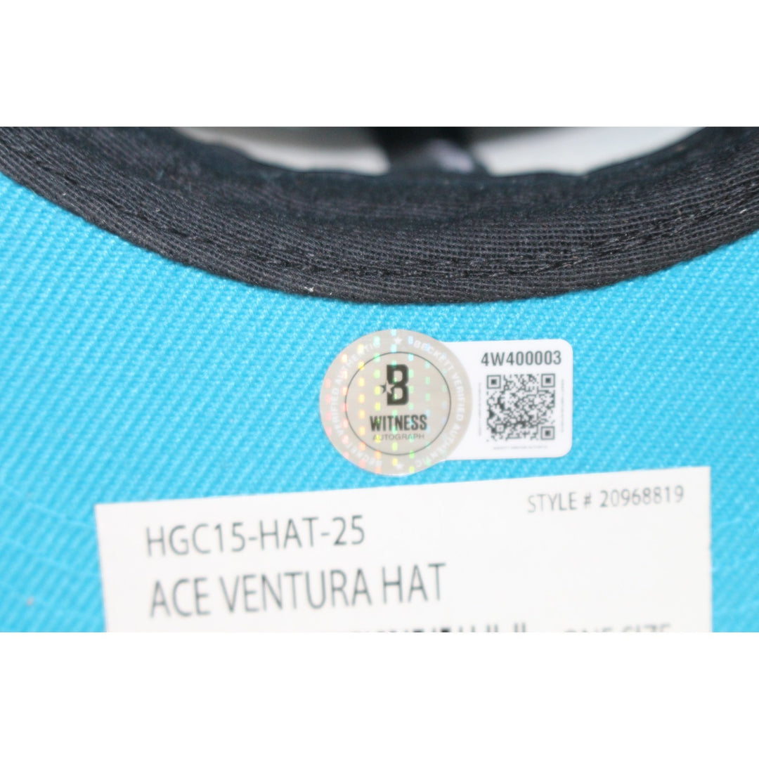 Sean Young "Ray Finkle" Autographed Collectible Ace Ventura Hat BAS black 55784