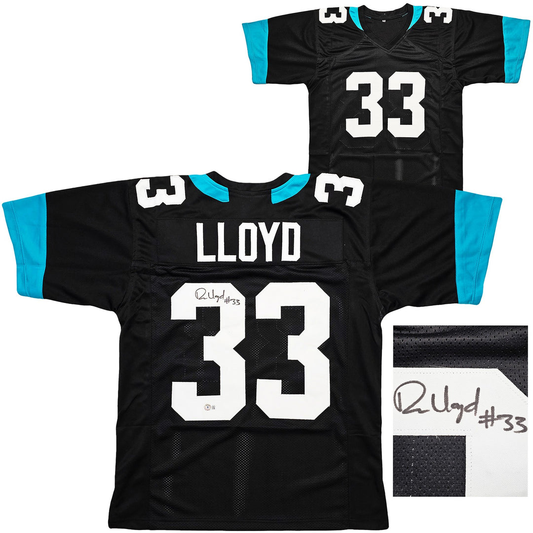 Jacksonville Jaguars Devin Lloyd Autographed Signed Black Jersey Beckett Wit