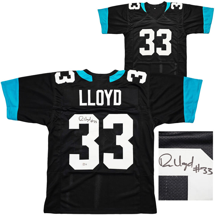 Jacksonville Jaguars Devin Lloyd Autographed Signed Black Jersey Beckett Wit