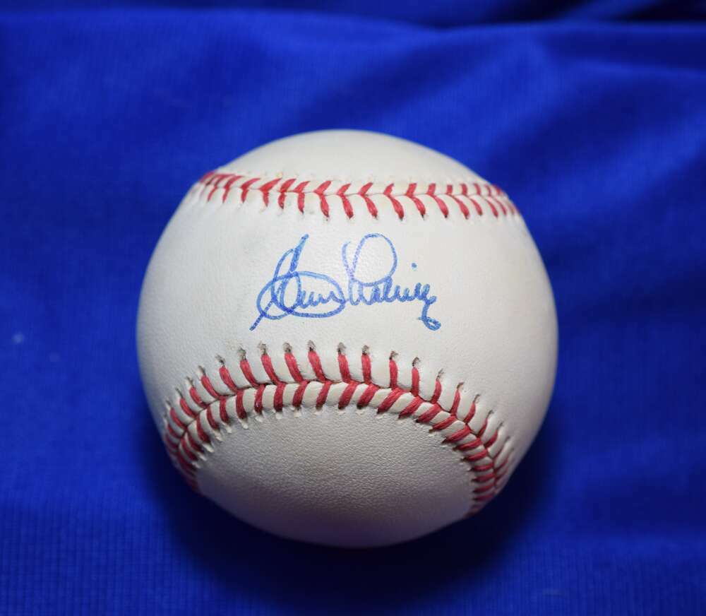 Clem Labine PSA DNA Coa Autograph National League ONL Signed Baseball