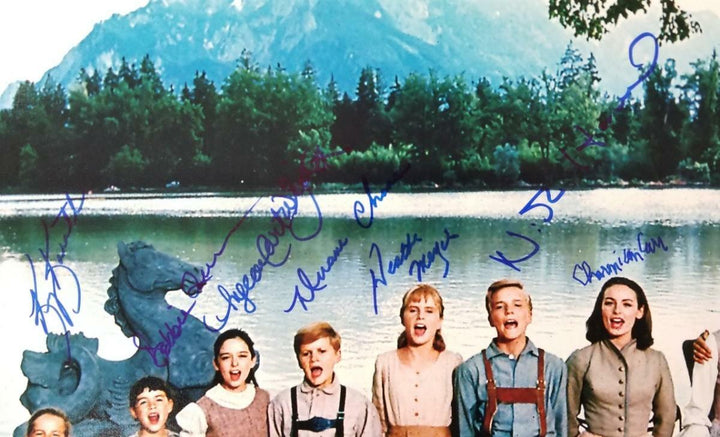 Sound of Music Cast (7) Signed 11x14 Photo Autos Image #3 ~ Beckett BAS COA