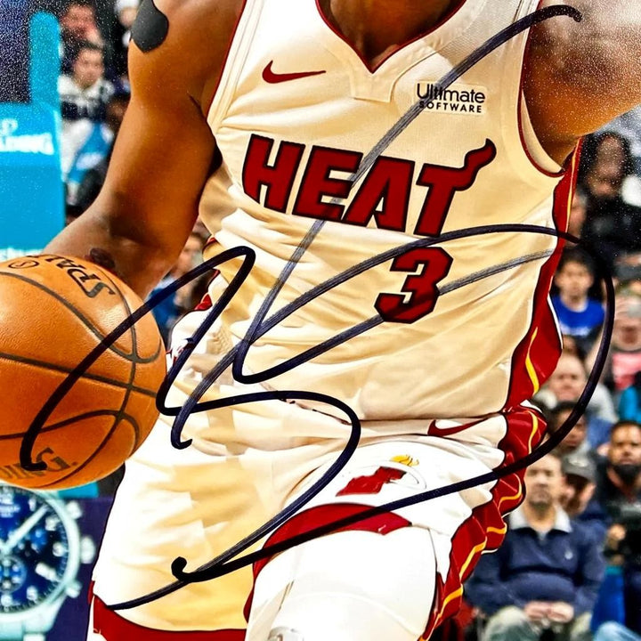 Dwyane Wade signed Miami Heat 8x10 Photo autograph ~ JSA COA