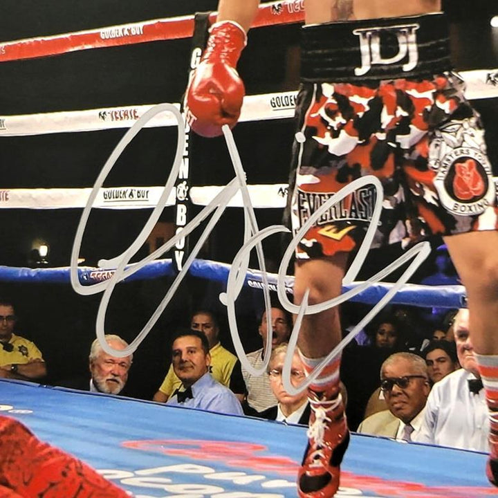 Joseph Diaz Jr. signed 11x14 photo boxing autograph (A) ~ Beckett BAS