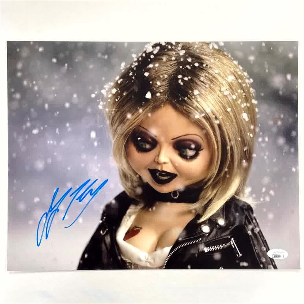 Jennifer Tilly signed Bride of Chucky 11x14 Photo autograph (A) ~ JSA
