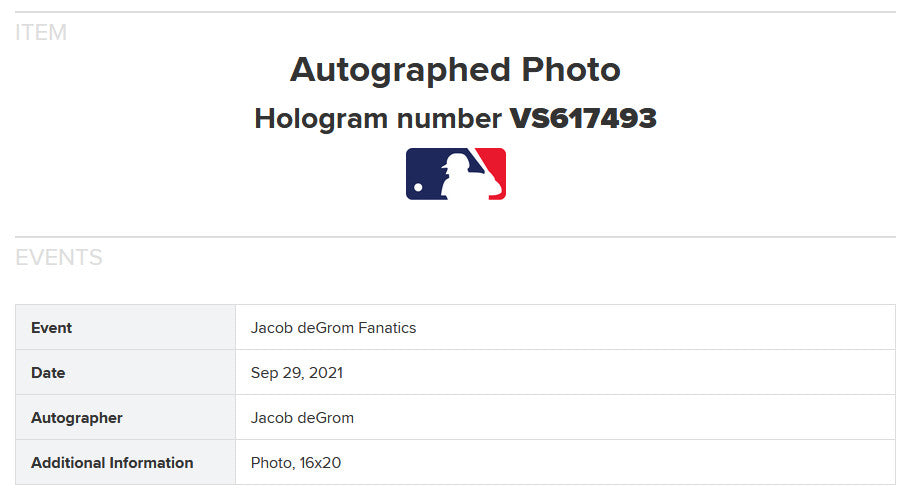 Jacob DeGrom Mets Signed 16x20 Photo Framed Mint Autograph MLB holo Fanatics CY