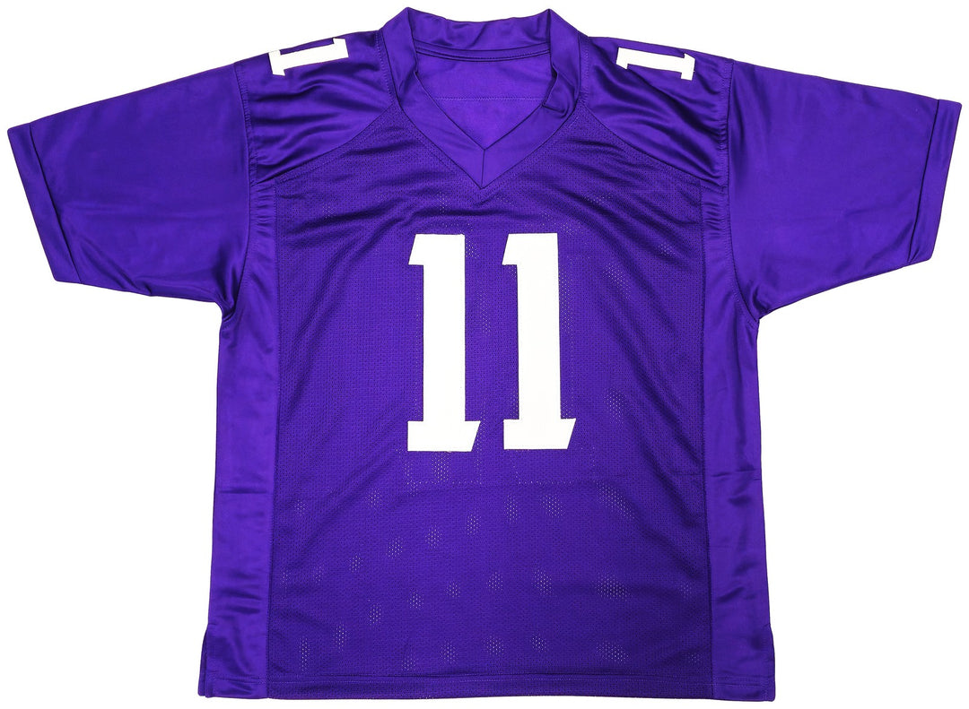 Washington Huskies Jalen McMillan Signed Purple Jersey MCS Holo