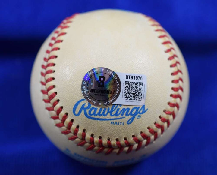 Don Drysdale Beckett BAS Autograph American League OAL Signed Baseball