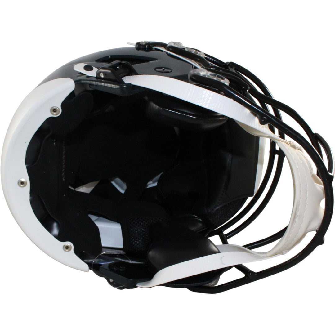 Brian Dawkns Signed Philadelphia Eagles Speedflex Helmet Beckett Witness 55779