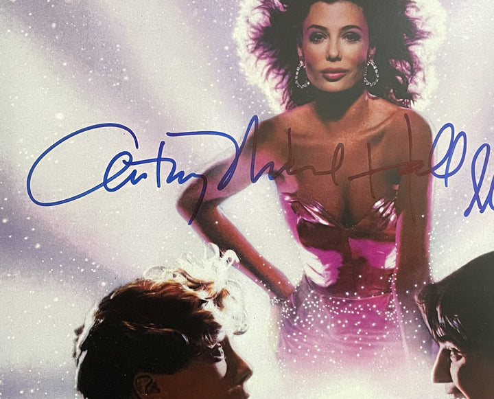 Ilan Mitchell-Smith Anthony Michael Hall Signed Weird Science Photo BAS 47709