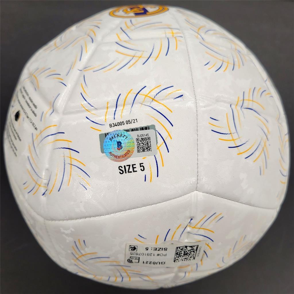 Karim Benzema signed Adidas Real Madrid Soccer Ball autograph (A) ~ Beckett BAS
