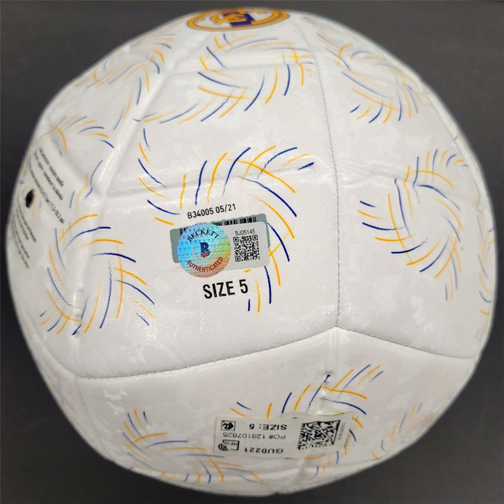 Karim Benzema signed Adidas Real Madrid Soccer Ball autograph (A) ~ Beckett BAS
