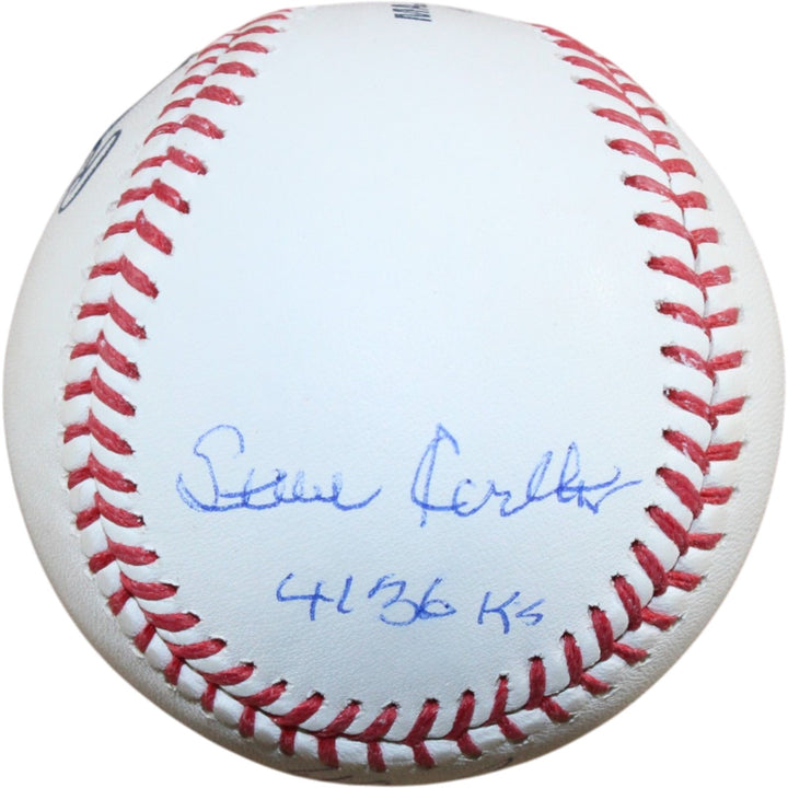 4000 K's Autographed OML Baseball Ryan Johnson Clemens Carlton Beckett 57265
