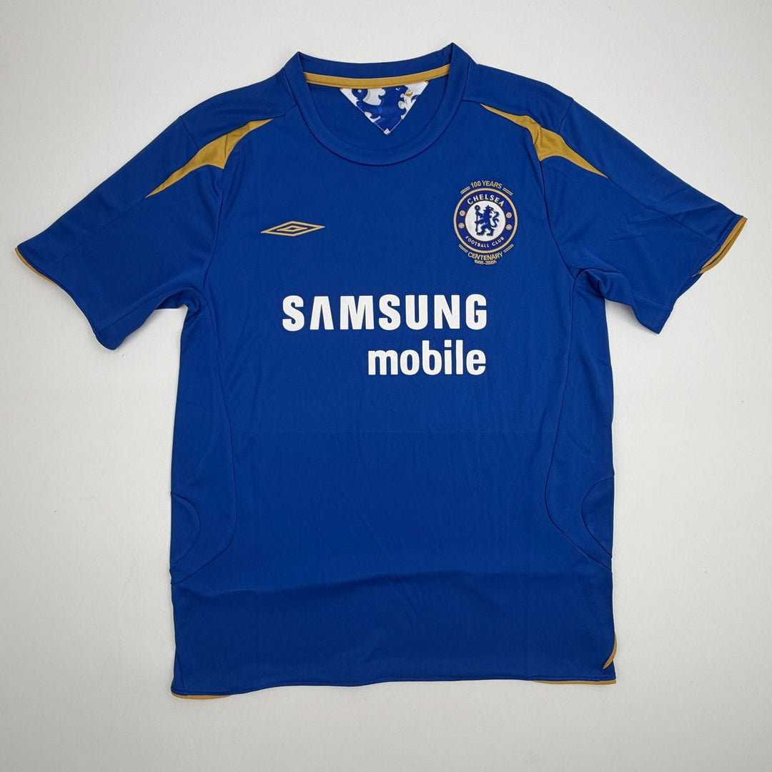 Autographed/Signed Joe Cole Chelsea FC Blue Soccer Jersey Beckett BAS COA