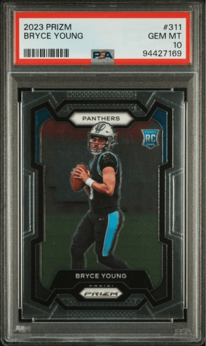 Graded 2023 Panini Prizm Bryce Young #311 Rookie Card PSA 10 Gem Mint
