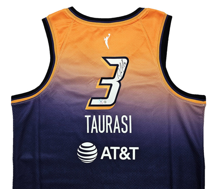 Phoenix Mercury Diana Taurasi Auto Purple Nike Explorer Edition Jersey L Beckett