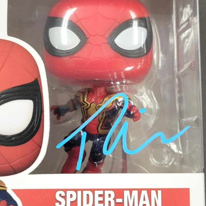 Tobey Maguire signed Spider-Man Marvel Funko Pop 1157 autograph Beckett BAS