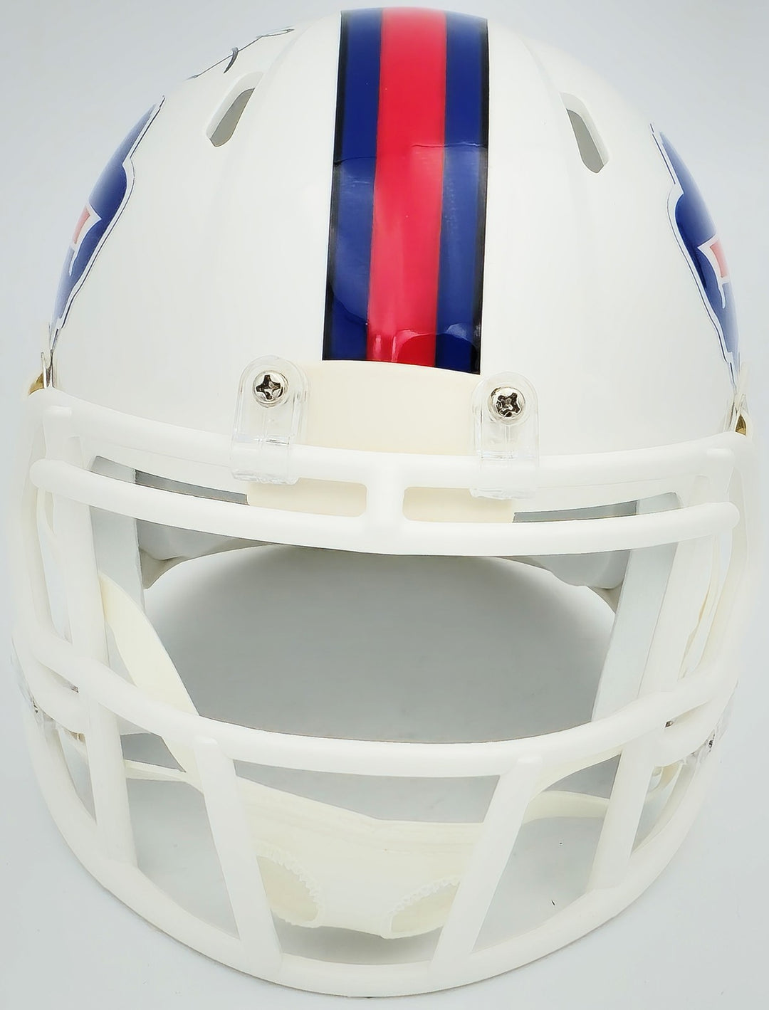 Jim Kelly Autographed Signed Buffalo Bills White Speed Mini Helmet Beckett Wit