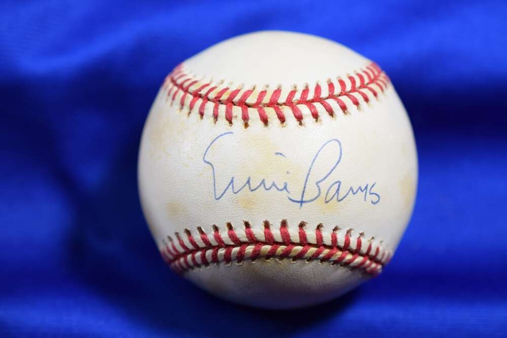 Ernie Banks PSA DNA Autographed National League ONL Signed Baseball