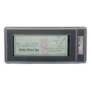 Stan Musial St. Louis Cardinals Signed  Bank Check PSA/DNA 85025574