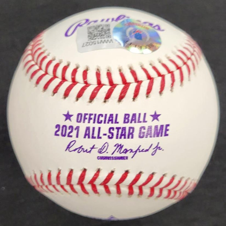 Jared Walsh "1st ASG" signed 2021 All-Star Baseball autograph ~ BAS Beckett