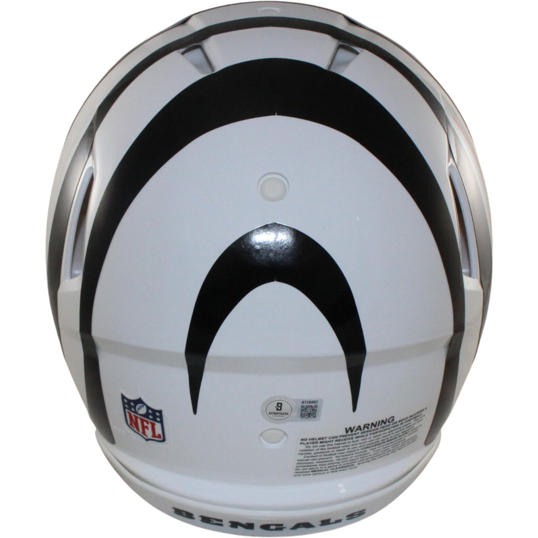 Boomer Esiason Autographed Cincinnati Bengals Authentic Alt Helmet Beckett 56209
