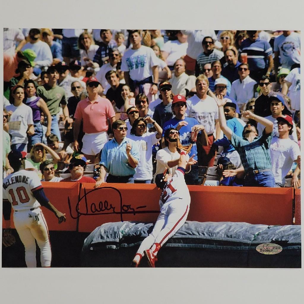 Wally Joyner signed California Angels 8x10 Photo #5 Autograph ~ OC Dugout Holo