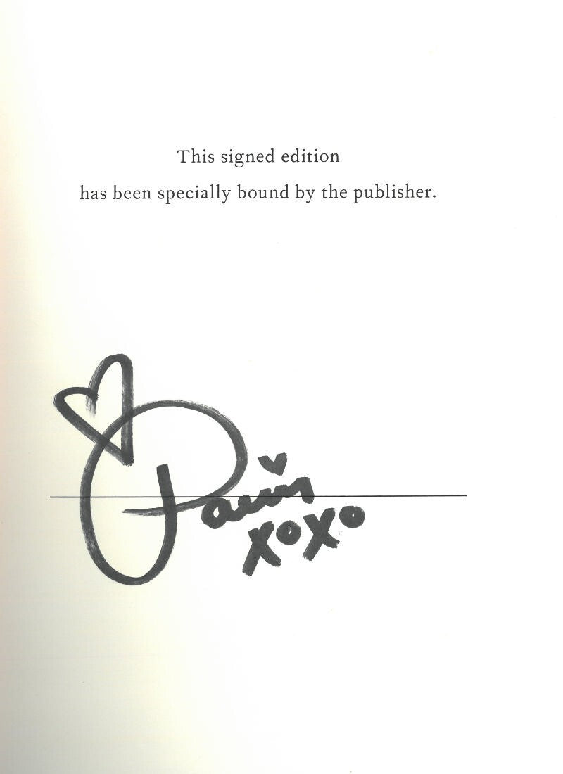Paris Hilton signed 2023 The Memoir Hardcover 1st Edition Book/ Auto – COA
