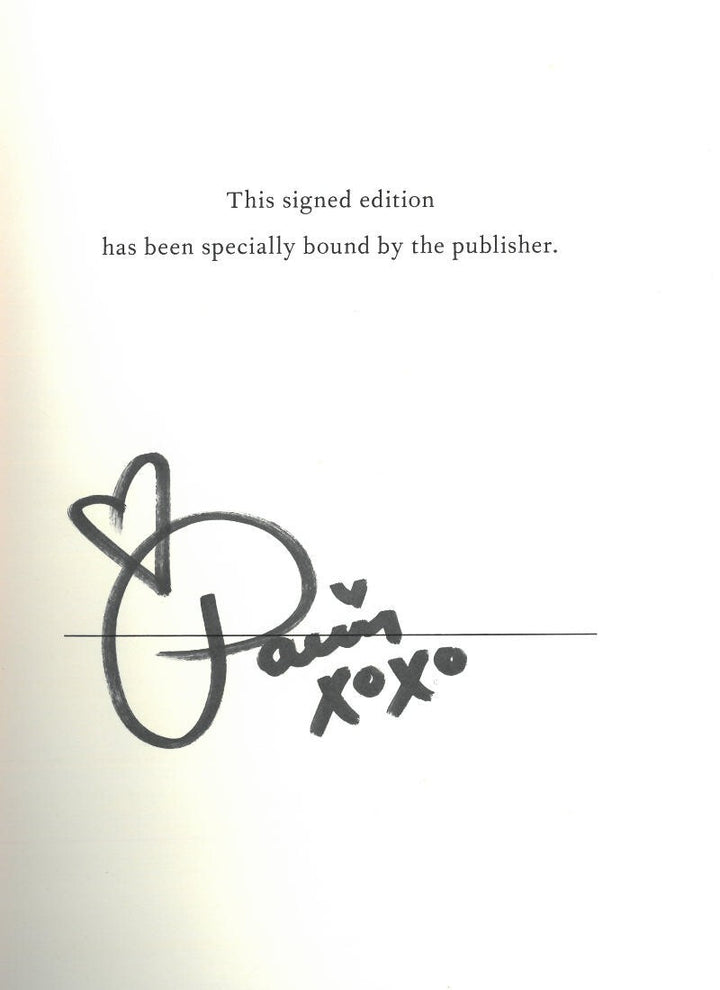 Paris Hilton signed 2023 The Memoir Hardcover 1st Edition Book/ Auto – COA