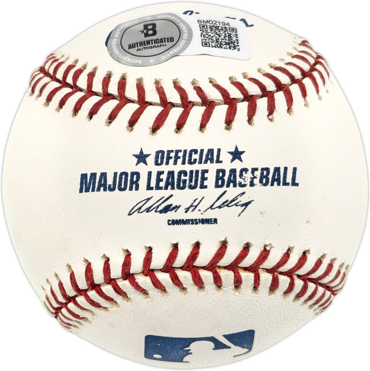 Tony Gwynn Signed NL Baseball San Diego Padres Beckett #BM02194
