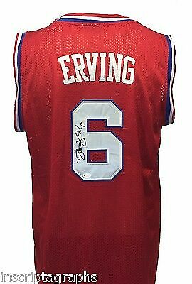 Julius Erving Signed 76ers Jersey Philadelphia Autograph COA Online Authentics