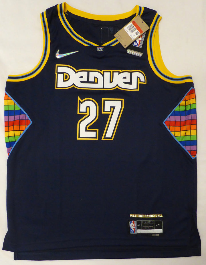 Denver Nuggets Jamal Murray Signed Dark Blue Nike Jersey Fanatics #SV33329636