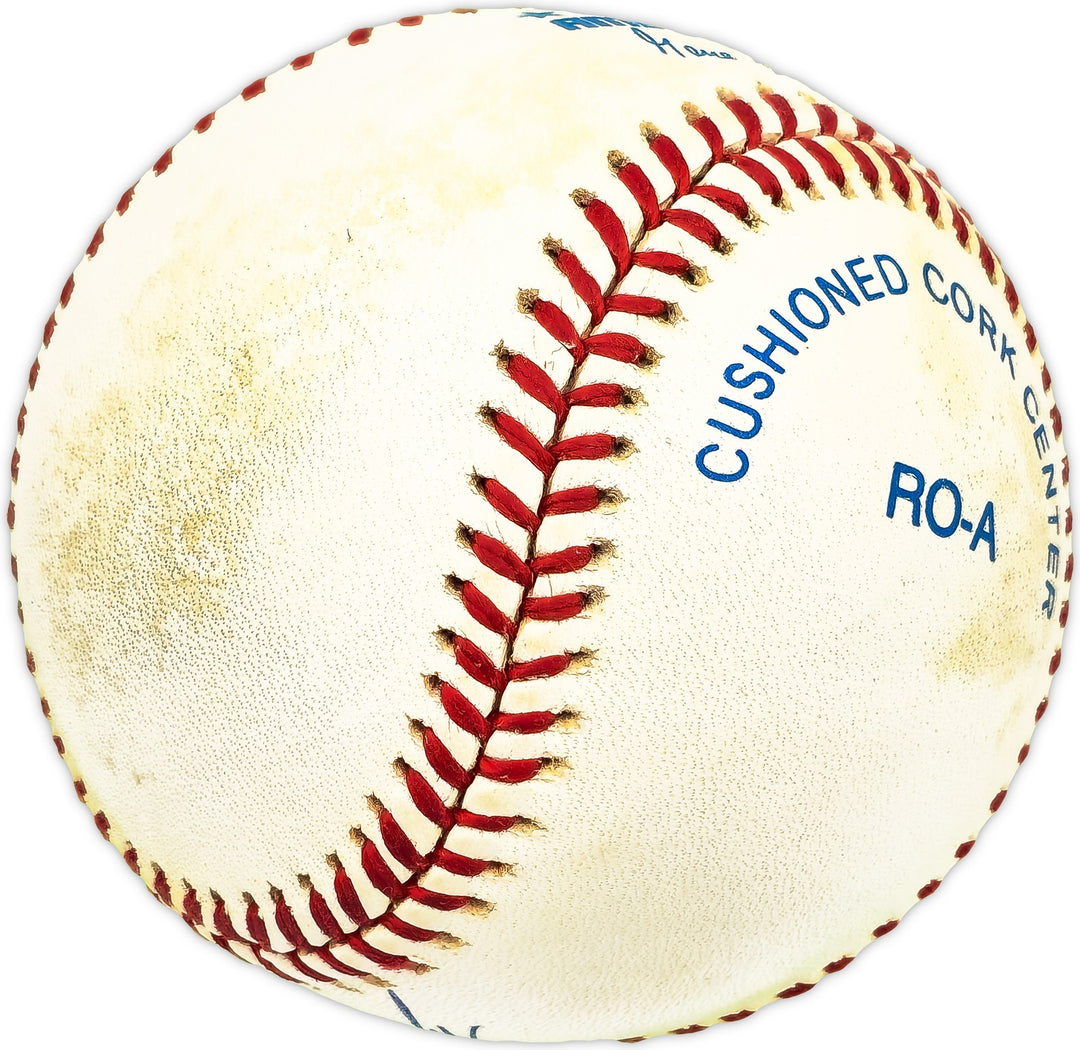Manny Montejo Signed AL Baseball Tigers, Cuba Beckett #BM17825