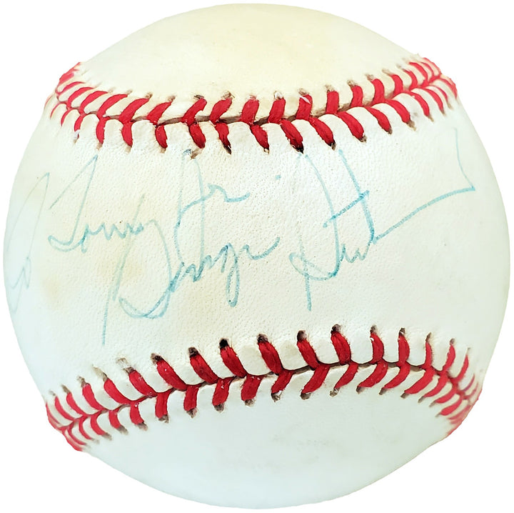 George Steinbrenner Signed AL Baseball Yankees "To Tony" Beckett #A34737