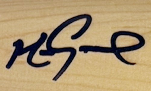 Mark Grace signed Louisville Slugger Pro Stick Blonde 34" Bat- Schwartz (Cubs)