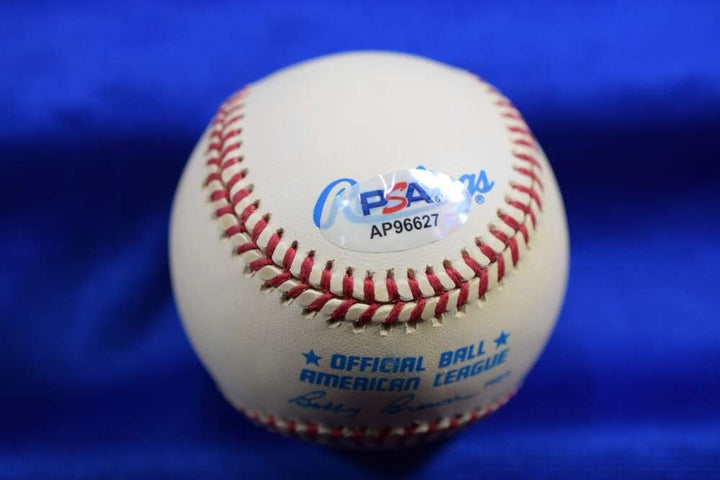 Paul Molitor PSA DNA Autographed American League OAL Signed Baseball Brewers