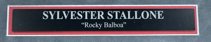 Sylvester Stallone Signed Rocky 16x20 Framed Photo Celebration Auto ASI COA