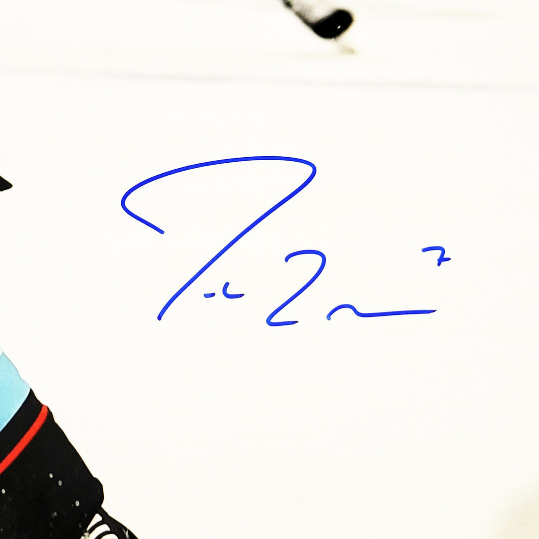 Jordan Eberle Autographed Signed 16x20 Photo Seattle Kraken Fanatics Holo
