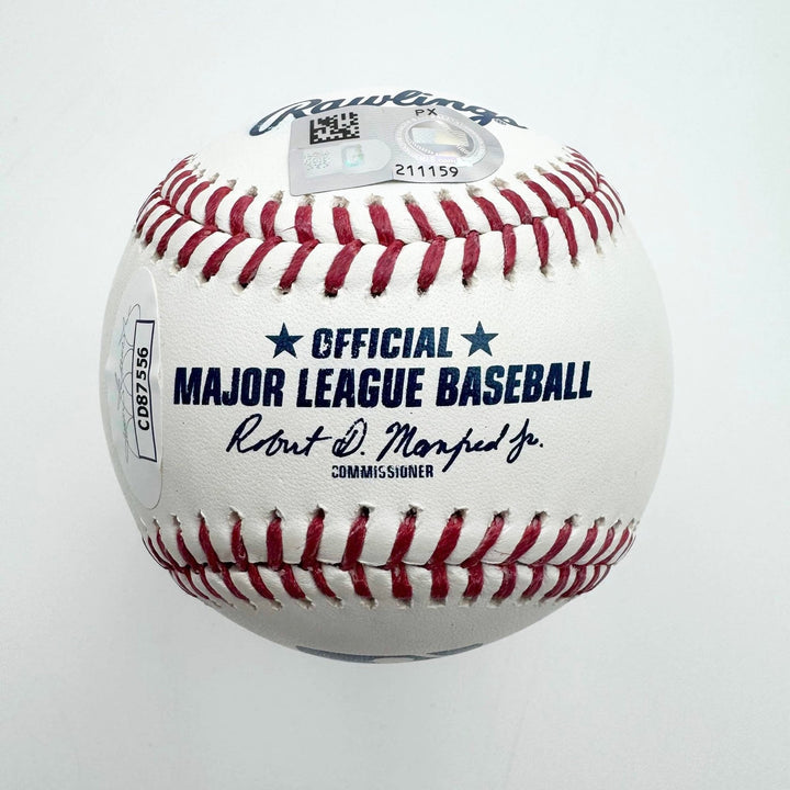 Autographed/Signed Paul Skenes Rawlings Official ROML JSA & MLB COA