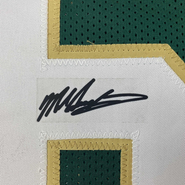 Facsimile Autographed Mike Singletary Baylor Green Reprint Jersey Size Men's XL