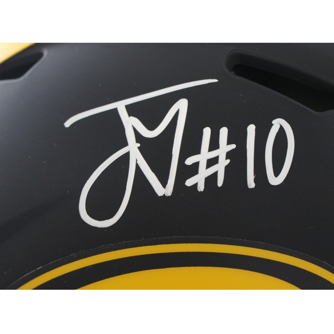Jordan Love Autographed Green Bay Packers Pro Eclipse Helmet Beckett WIT 57144