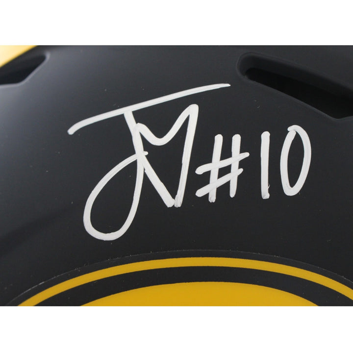 Jordan Love Autographed Green Bay Packers Pro Eclipse Helmet Beckett WIT 57144