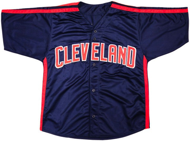 Sheen Bernsen Berenger Signed Navy Blue Major League Baseball Jersey BAS