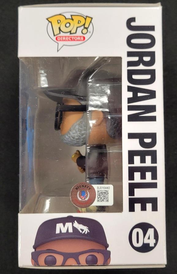 Jordan Peele signed Director Funko Pop! Get Out Nope Us autograph ~ BAS Beckett