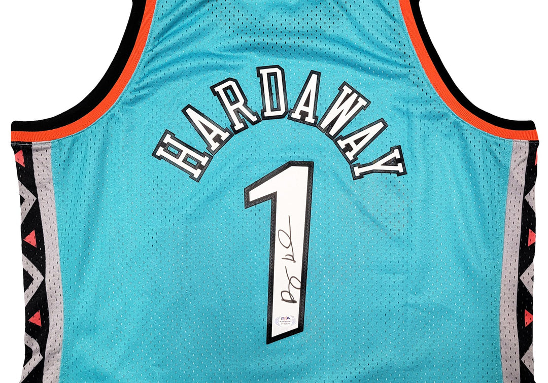 Magic Penny Hardaway Auto Teal Mitchell Ness 1996 ASG HWC Swingman Jersey XL PSA