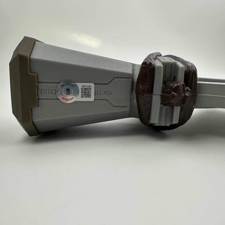 Autographed/Signed Chris Hemsworth Thor Stormbreaker 14" Axe Replica Beckett COA