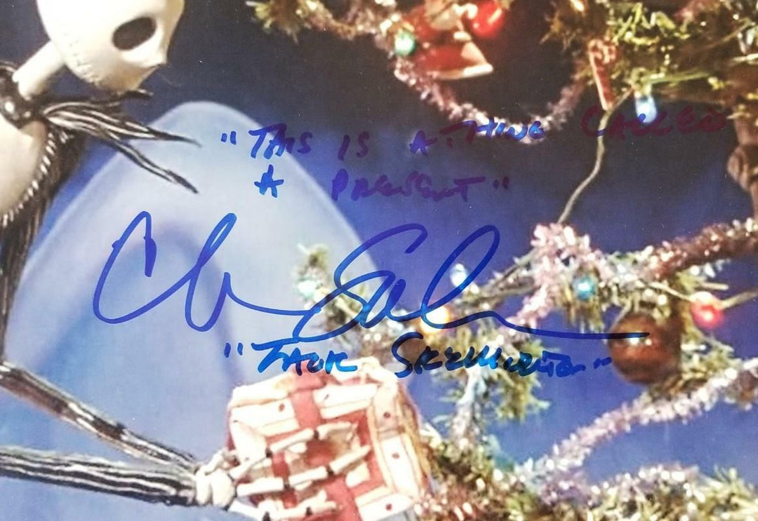 Chris Sarandon signed 16x20 Photo #8 Jack Skellington Quote Auto ~ PSA/DNA COA