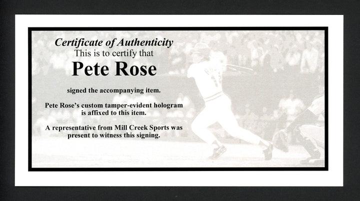 Pete Rose Autographed Signed 8x10 Photo Cincinnati Reds PR Holo