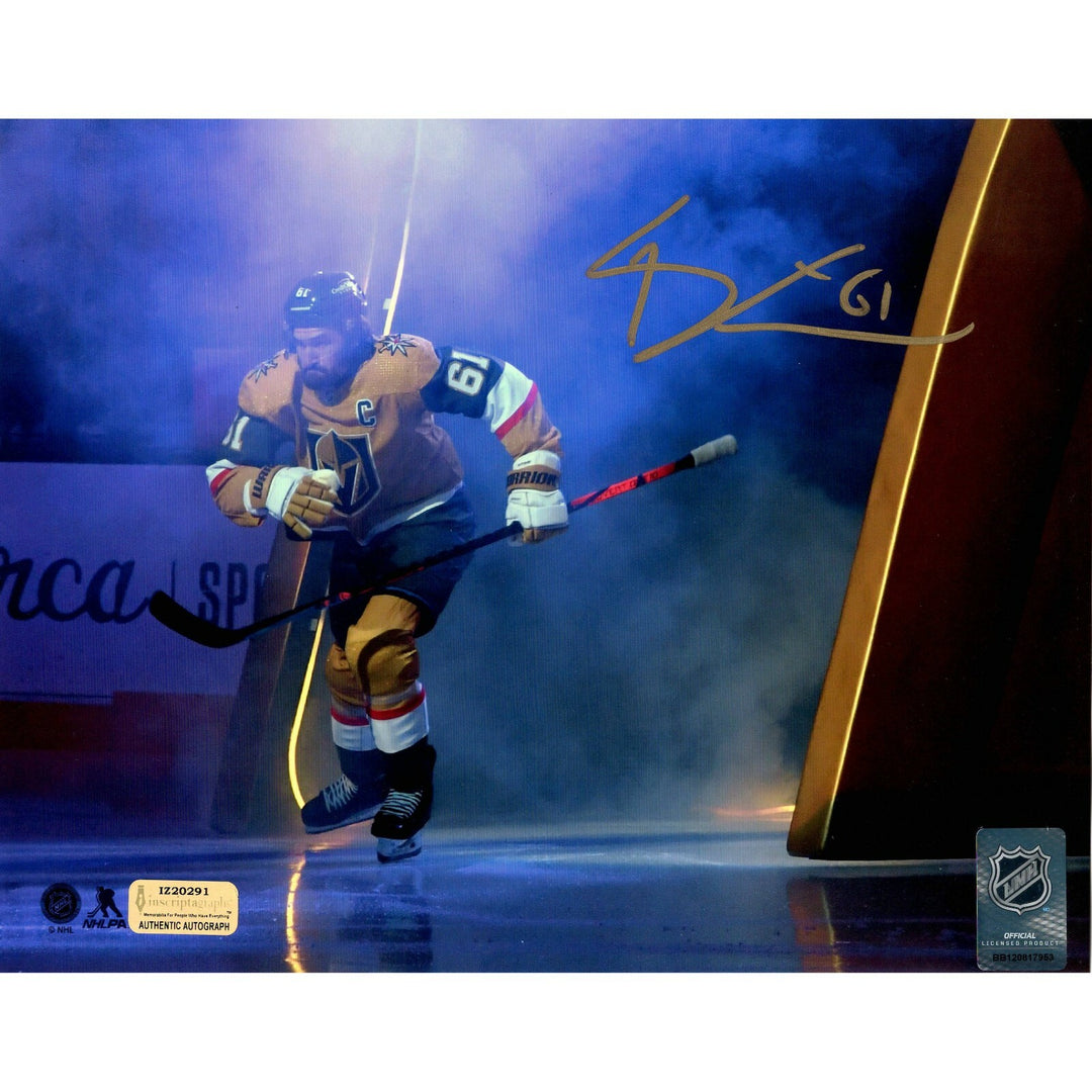 Mark Stone Autograph Vegas Golden Knights 8x10 Photo Signed IGM COA Knight Time